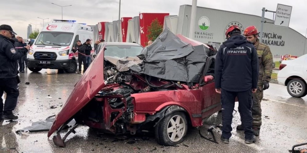 İki belediye çalışanının öldüğü kazanın görüntüleri ortaya çıktı