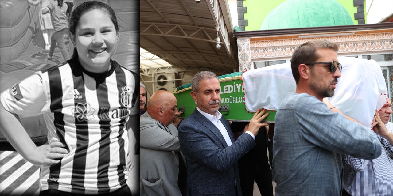 Hamburger yeme yarışmasında boğulan Eftelya, toprağa verildi