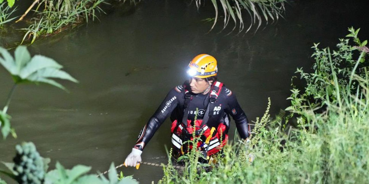 Sulama kanalına uçan araçtaki kayıp çocuğun cansız bedenine ulaşıldı