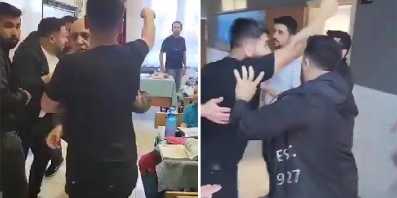 Okulda veli dehşeti! Sınıfta ders anlatan öğretmene saldırdı