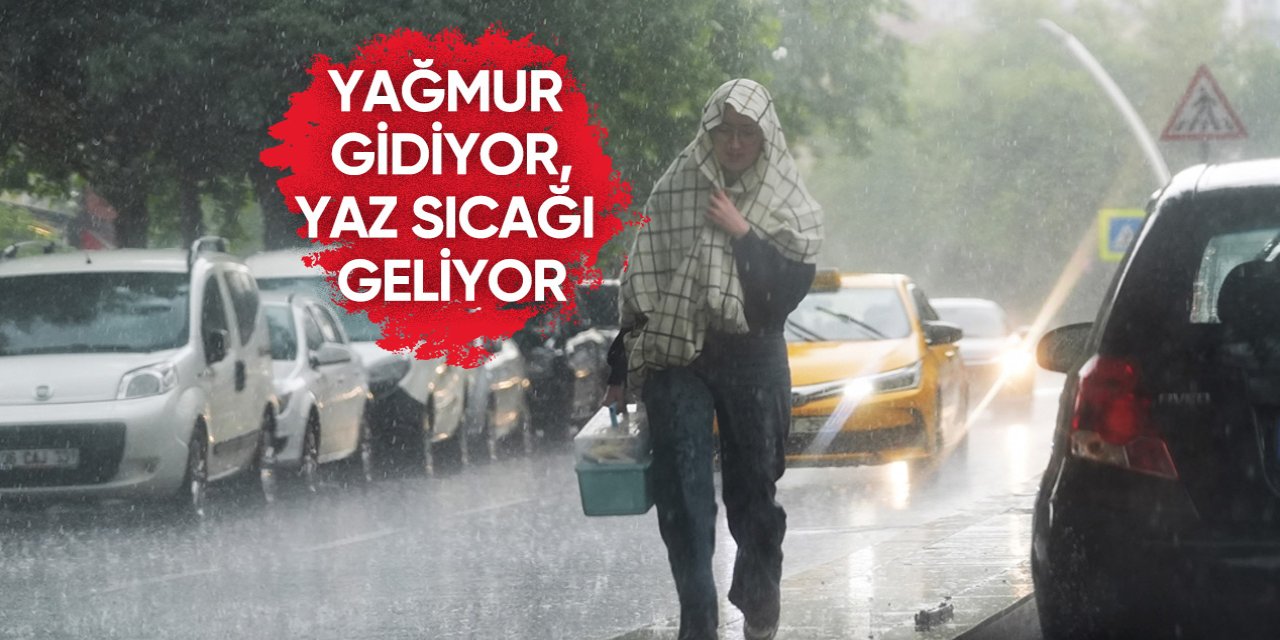 Konya'da bu tarihte yağış bitiyor, hava ısınıyor