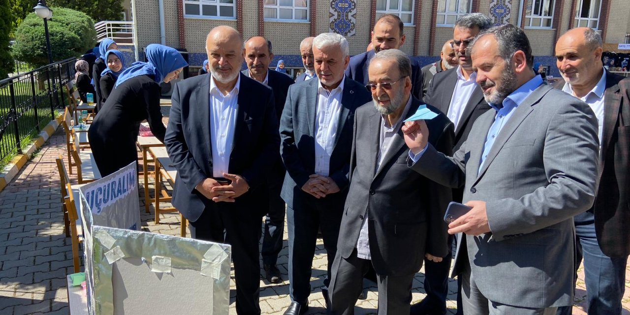 Konya’da Kur’an Kursu öğrencilerinden Bilim Şenliği