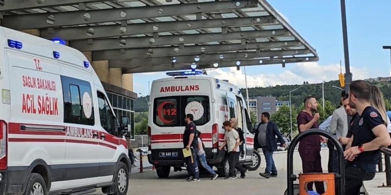 Kimyasal tozdan etkilenen 9 çocuk tedavi altına alındı