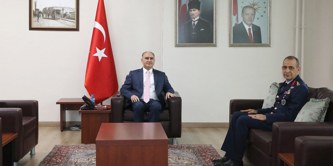 Tümgeneral Kadircan Kottaş’tan Konya Valisi Özkan’a ziyaret
