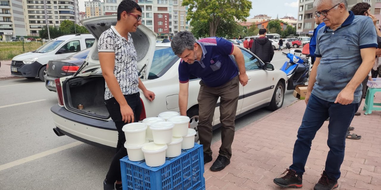 Konya'da Cuma sonrası alışveriş bereketi