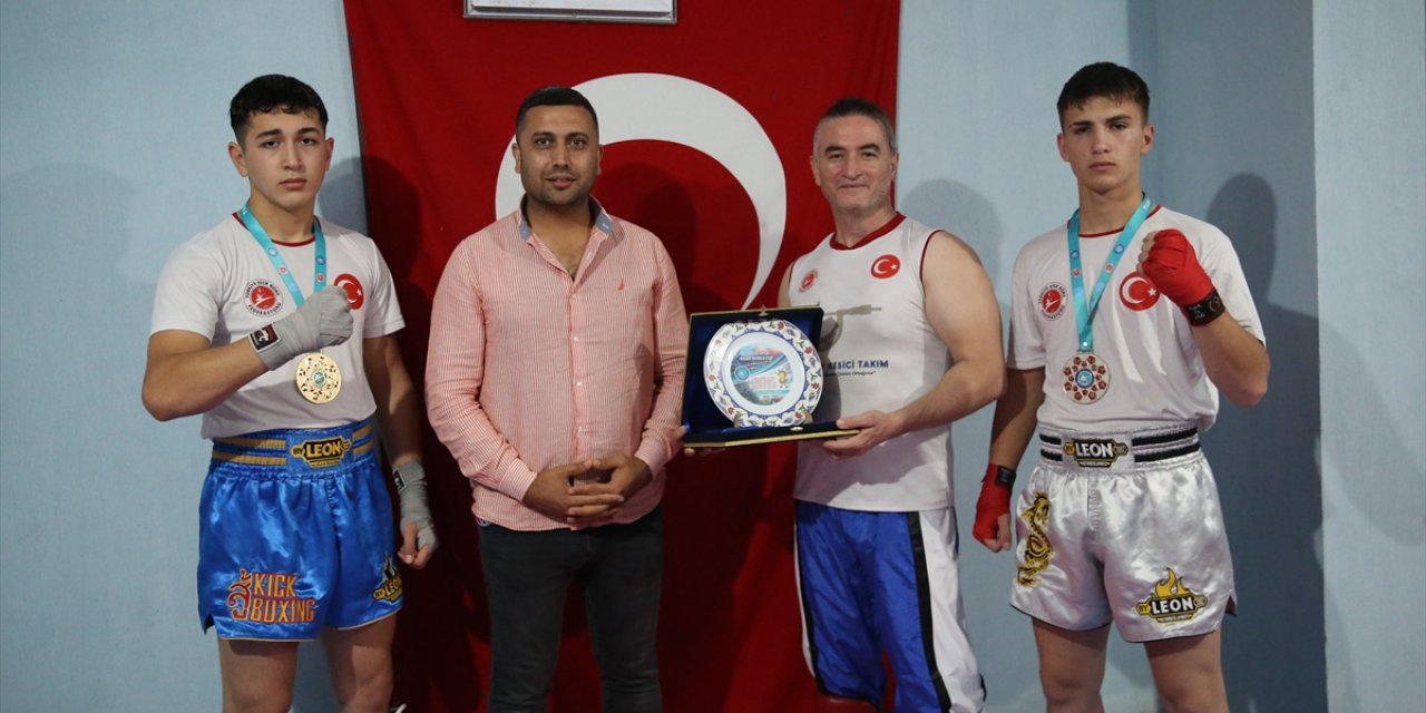 Hataylı kick boksçular hedeflerine Konya’da ulaşmak istiyor