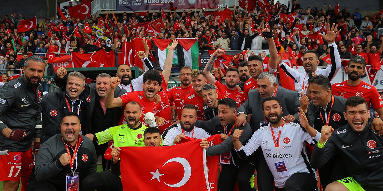 Türkiye'den İsrail'e gol yağmuru