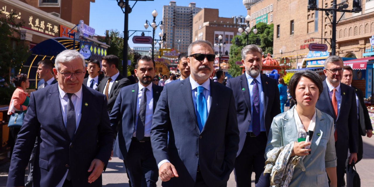 Dışişleri Bakanı Fidan Sincan Uygur Özerk Bölgesi'nde