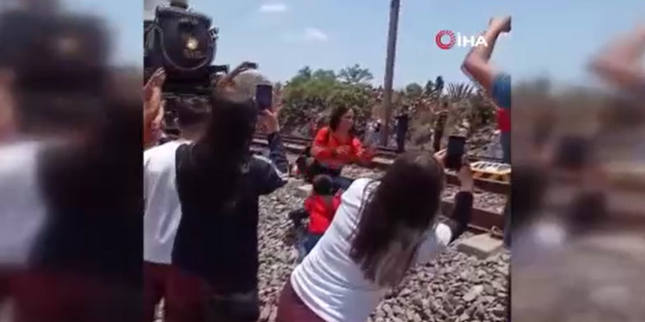 Selfie çekerken trenin çarptığı kadın öldü