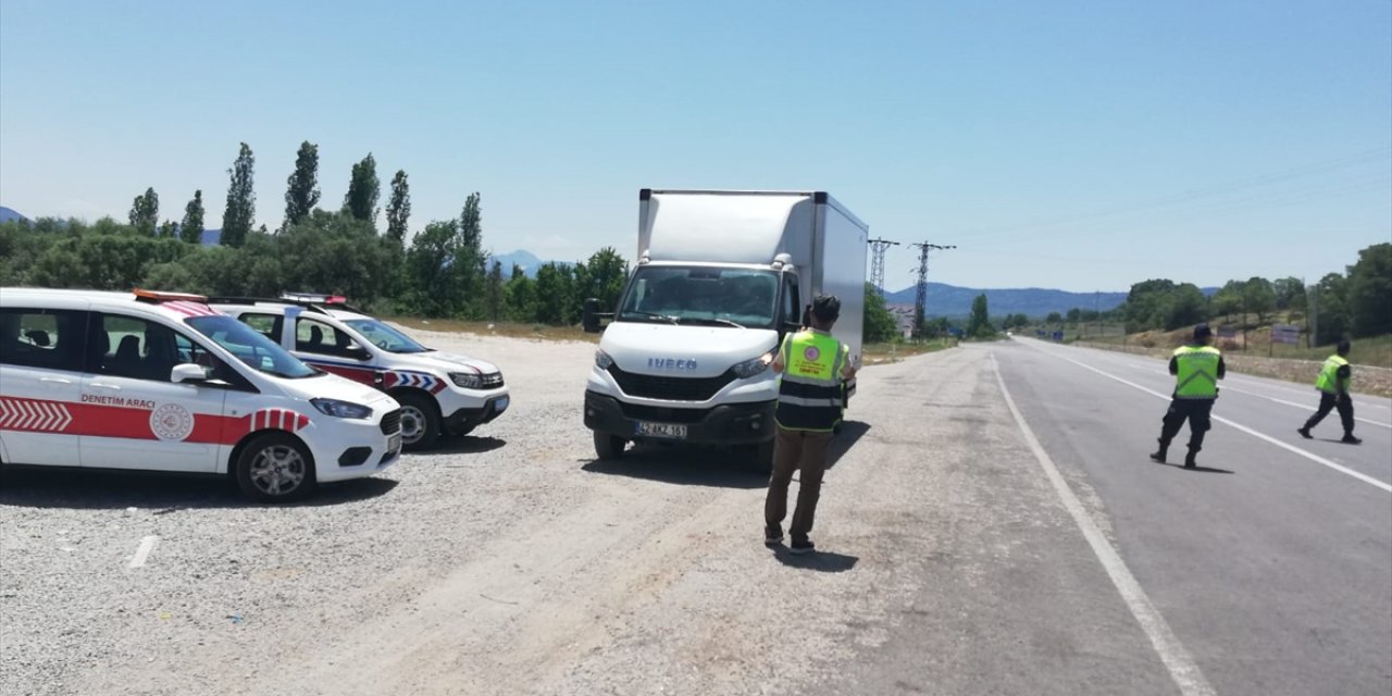 Konya’da hem karada hem de suda denetim: Cezaları yazıldı!