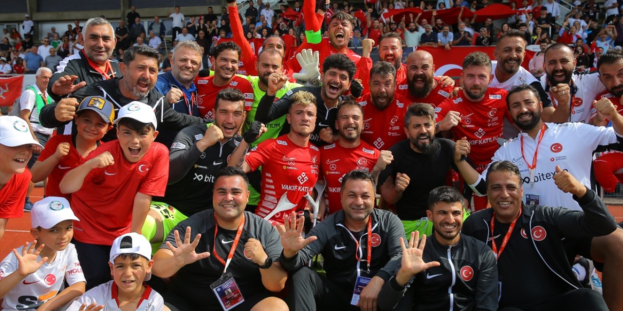 Ampute Milli Futbol Takımı Avrupa Şampiyonu oldu