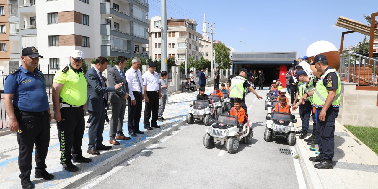 Karatay Trafik Eğitim Parkı'nda 6 bin 500 öğrenci eğitim aldı