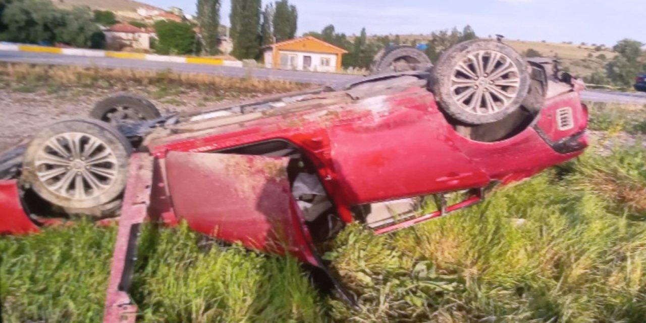 Konya’da belediye başkanının oğlu kaza yaptı