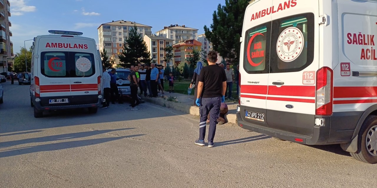 Konya’daki trafik kazasında 3 kişi yaralandı