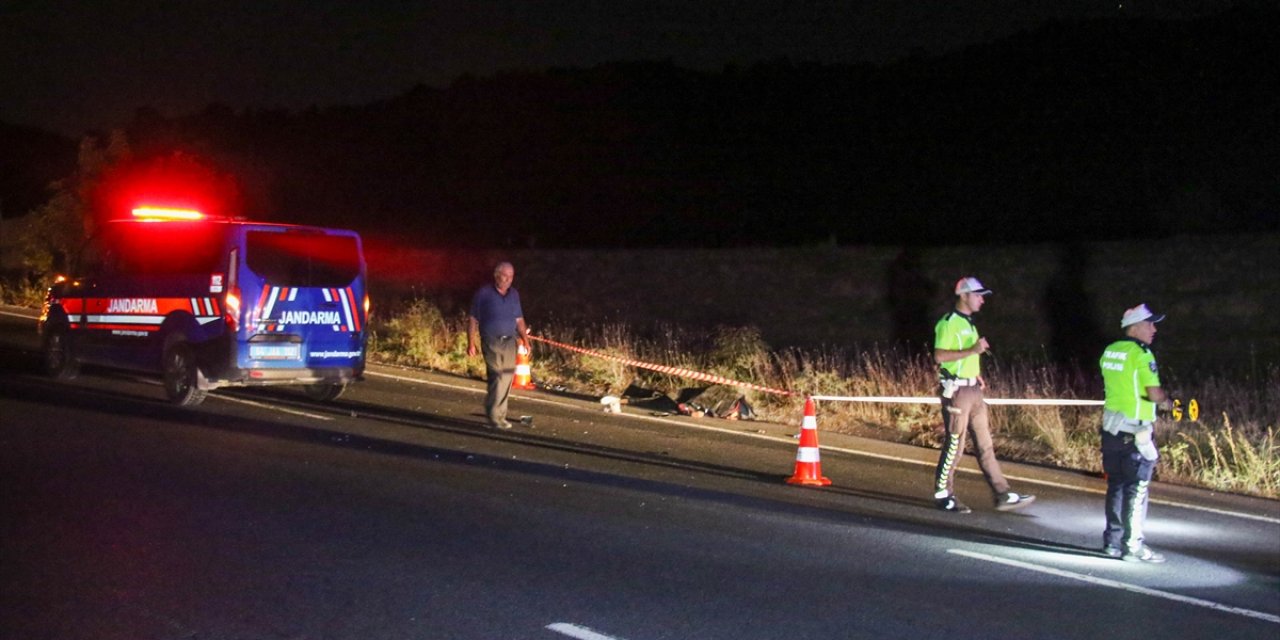 Konya plakalı TIR’a çarpan motosikletli Ali Koraş öldü