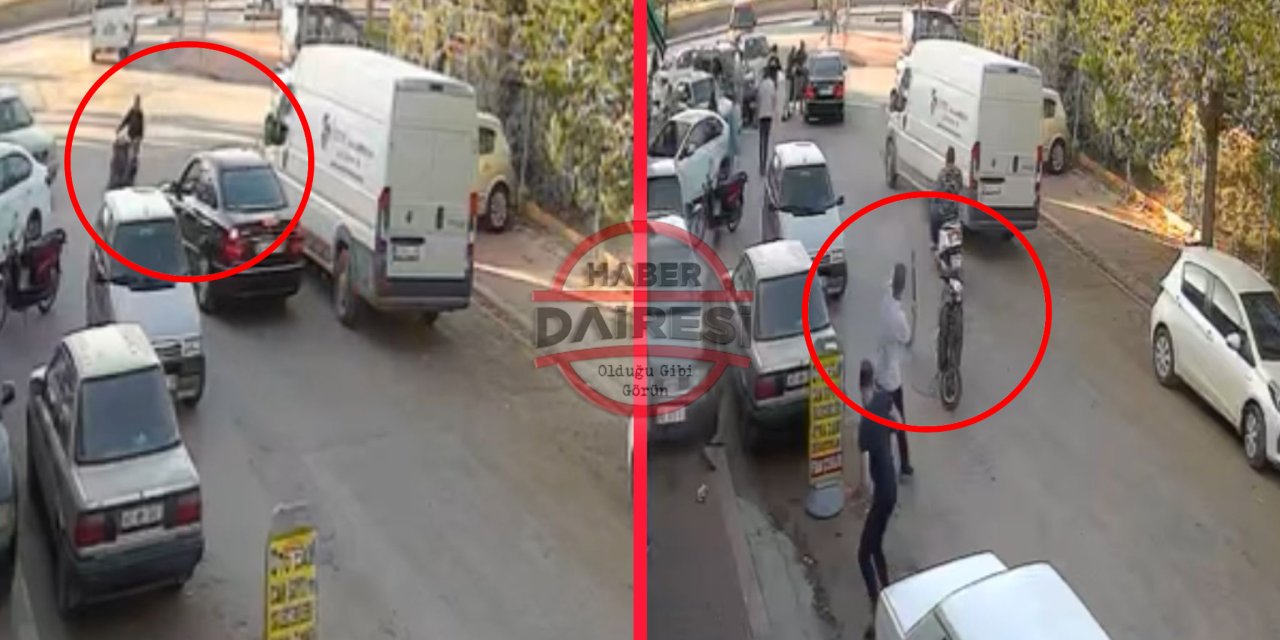 Konya’da trafikteki kavgada silahlar çekildi! O anlar kamerada