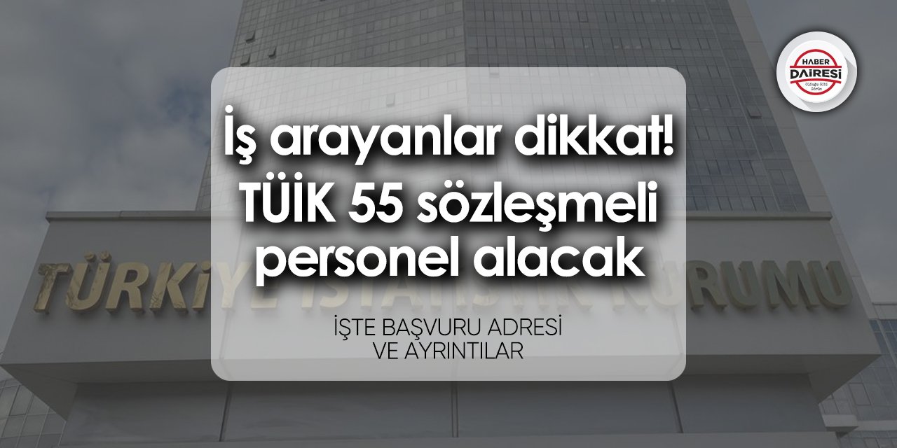 TÜİK Konya’da personel alacak! Şartlar ve başvuru tarihleri belli oldu