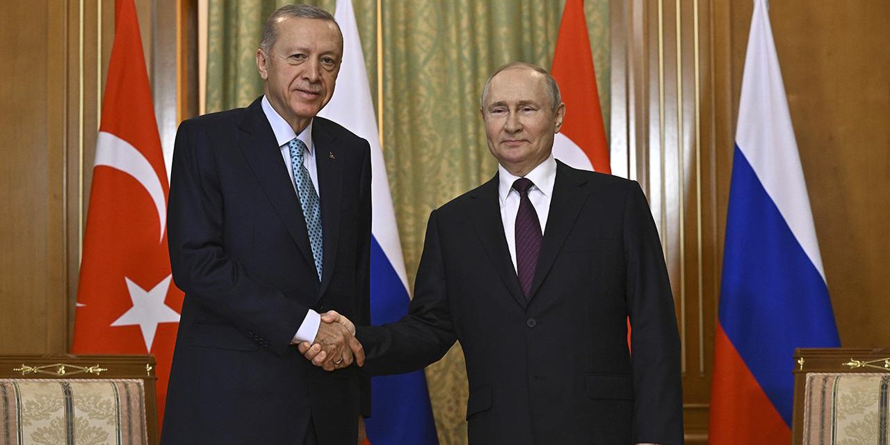 Cumhurbaşkanı Erdoğan Rusya lideri Putin ile görüştü