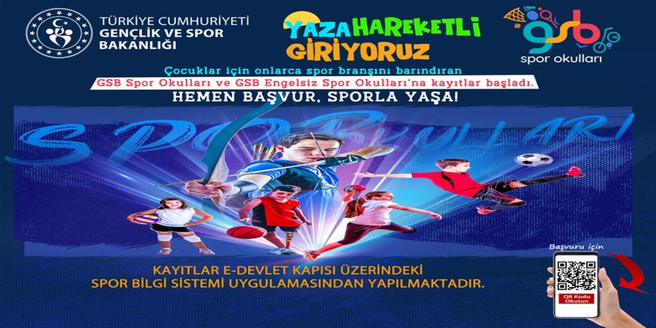 Konya’da ücretsiz spor okullarına kayıtlar yarın sona eriyor