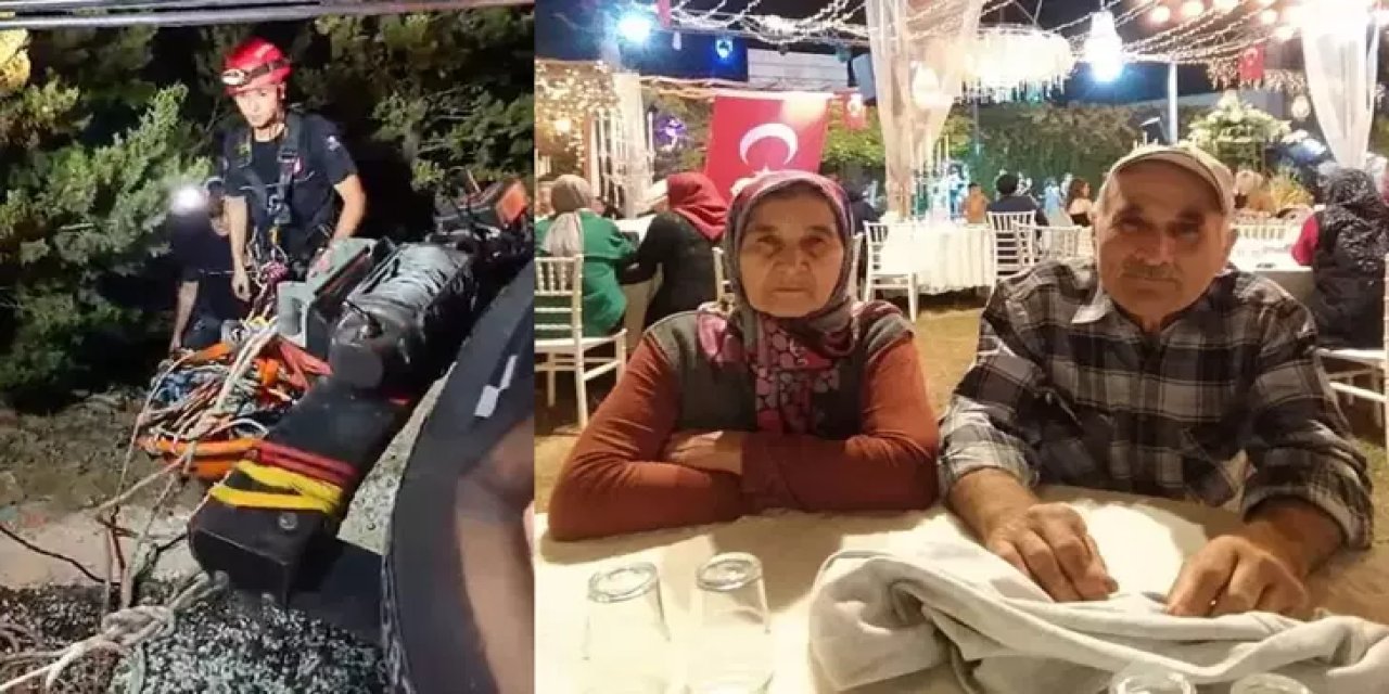 Kayıp çiftin, 100 metrelik uçurumda cesetleri bulundu