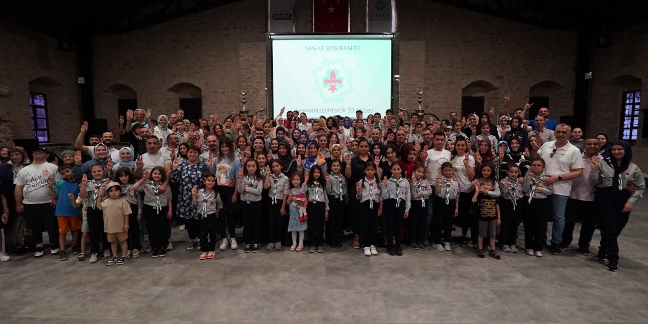 Konya’da eğitimlerini tamamlayan 68 kişi izci oldu