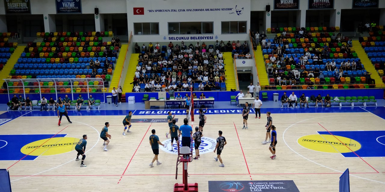 Konya’da İlçeler Arası Voleybol Turnuvası’nda şampiyon belli oldu