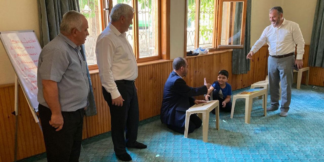 Konya Müftüsü Öge, Kur’an Kursu öğrencileriyle buluştu