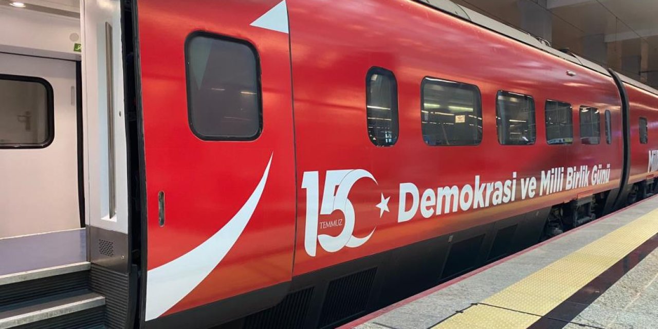 15 Temmuz treni yola çıktı! Konya’dan da geçecek