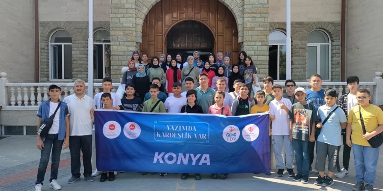 Yazımda Kardeşlik Var Kampına Konya’dan 50 öğrenci katılıyor