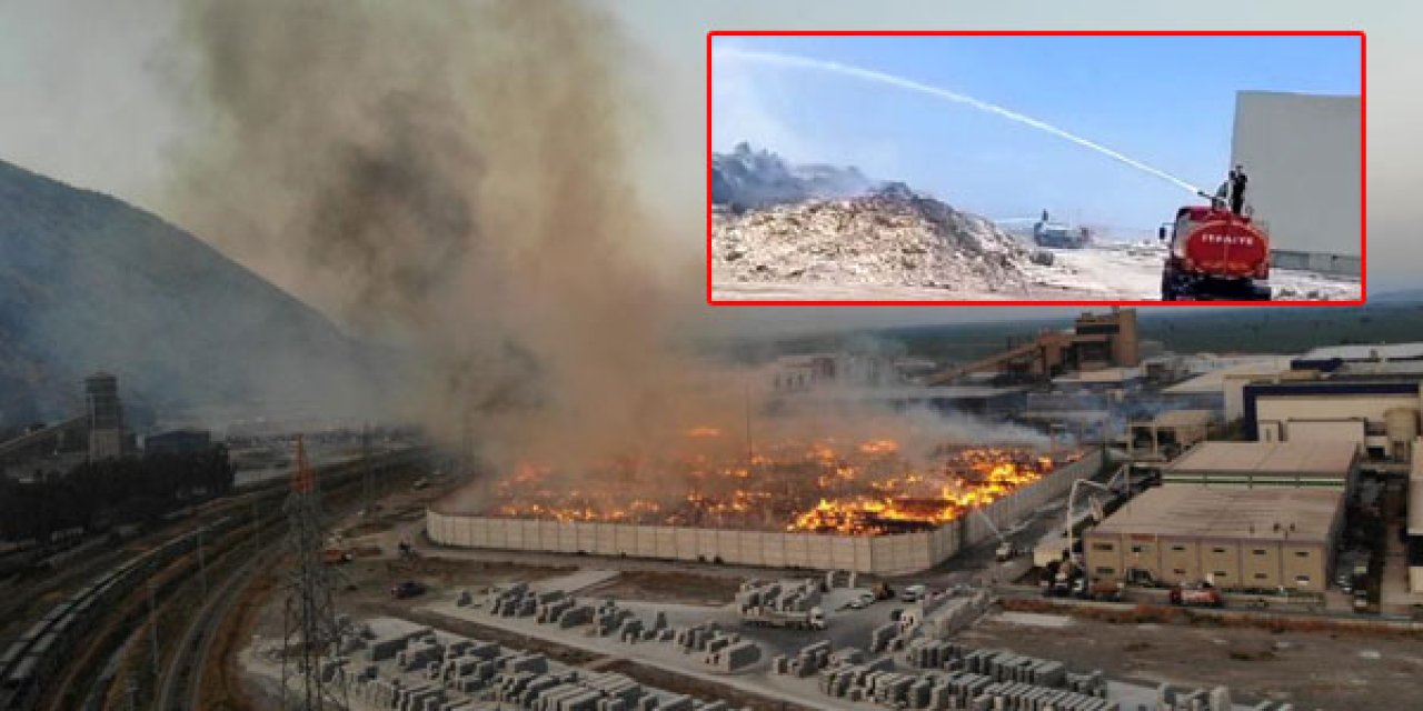 4 gündür söndürülemeyen yangına Konya ekibi de müdahale ediyor