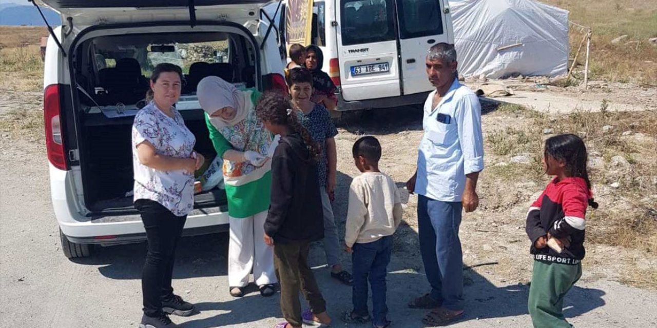 Seydişehir'de mevsimlik tarım işçilerine sağlık taraması