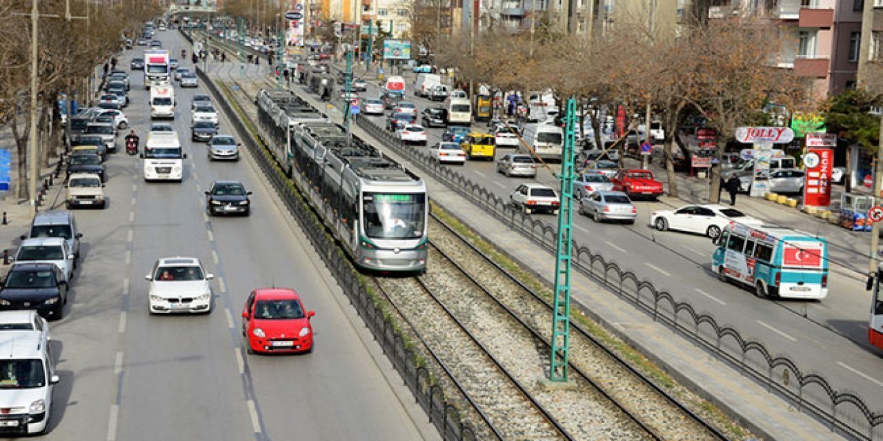 Konya’da trafiğe kayıtlı araç sayısı belli oldu! 5 bin artış var