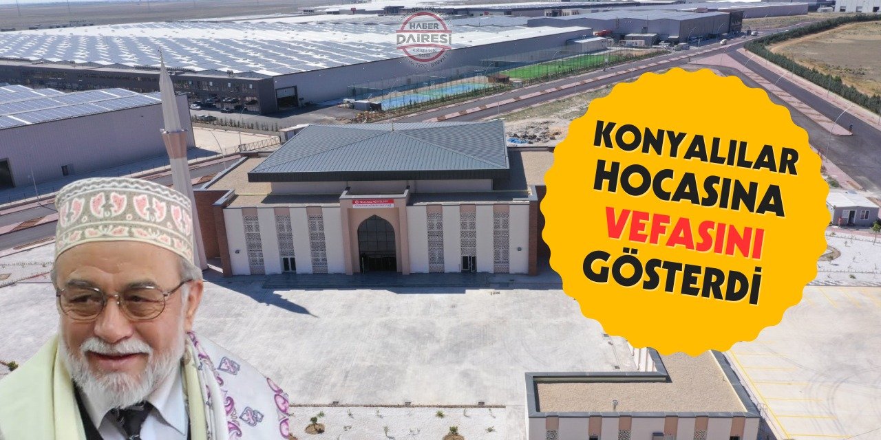 Konyalılar hocasına vefasını gösterdi