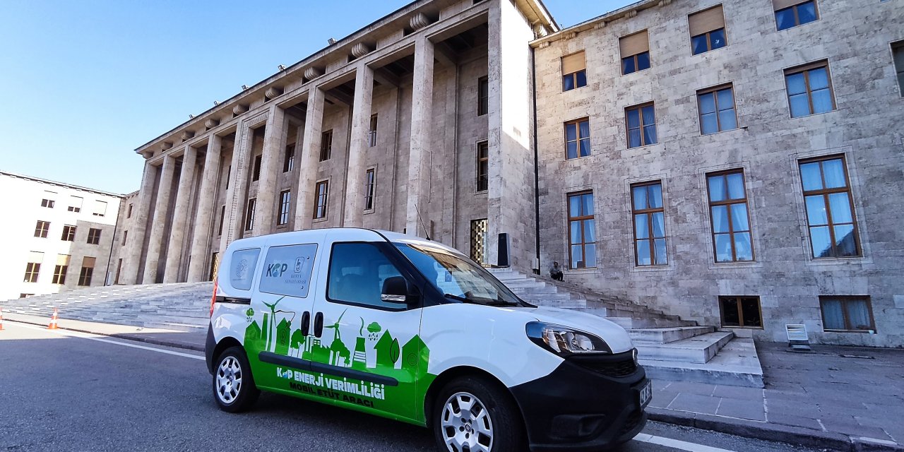 Konya’nın mobil etüt aracı TBMM’nin enerji verimliliğini ölçtü