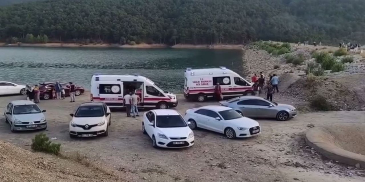 Konya’da iki çocuk baraj göletine düştü