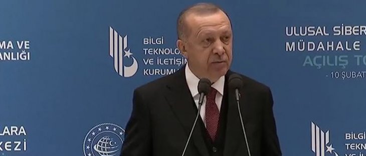 Cumhurbaşkanı Erdoğan: Ülkemizi siber güvenlikte dünya çapında bir marka haline dönüştüreceğiz