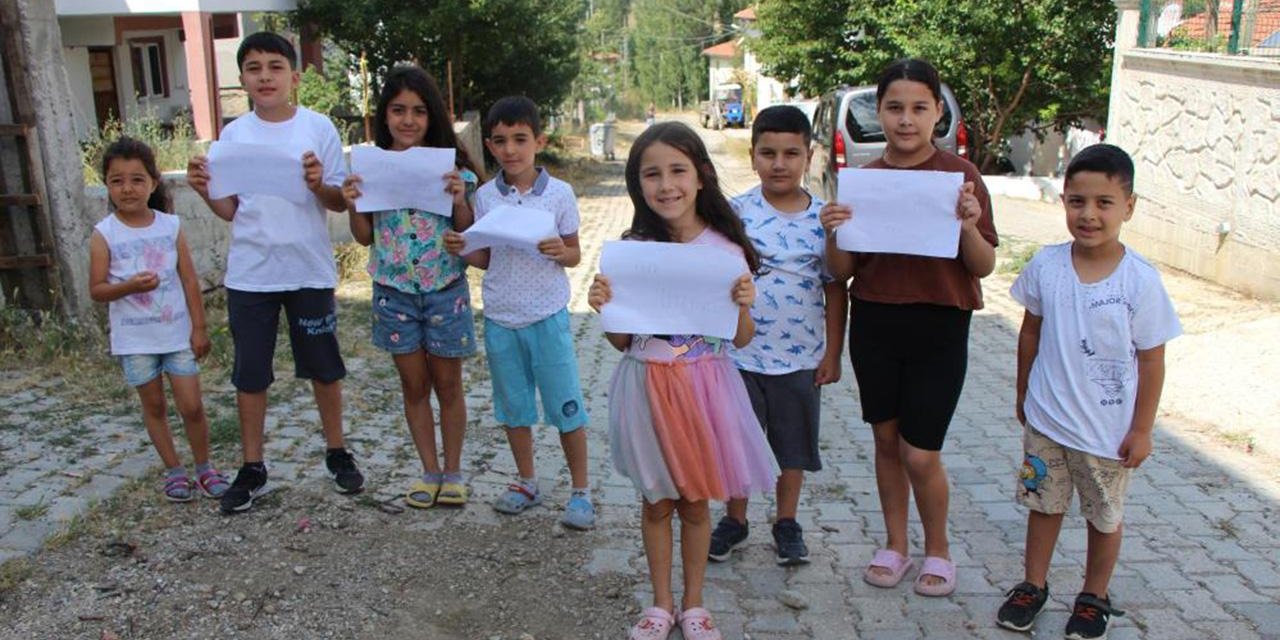 Bakan Kurum'dan park isteyen çocuklara müjdeli haber