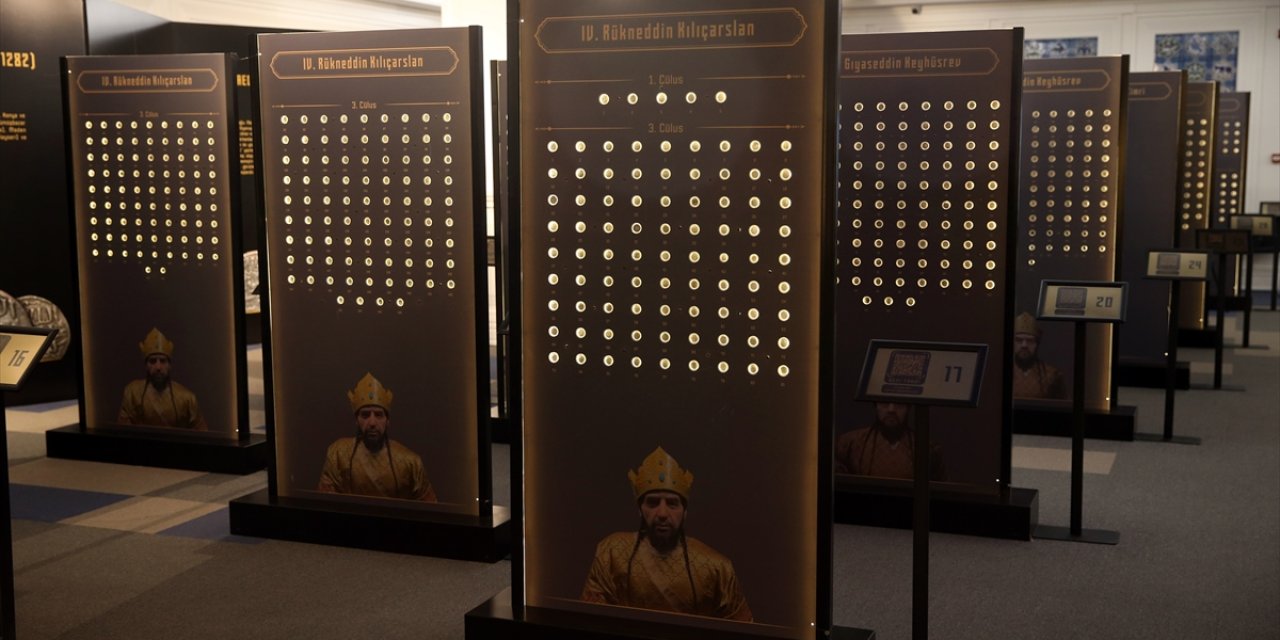 Konya’da sergileniyor, her biri tek örnek! İşte Selçuklu sultanlarının sikkeleri