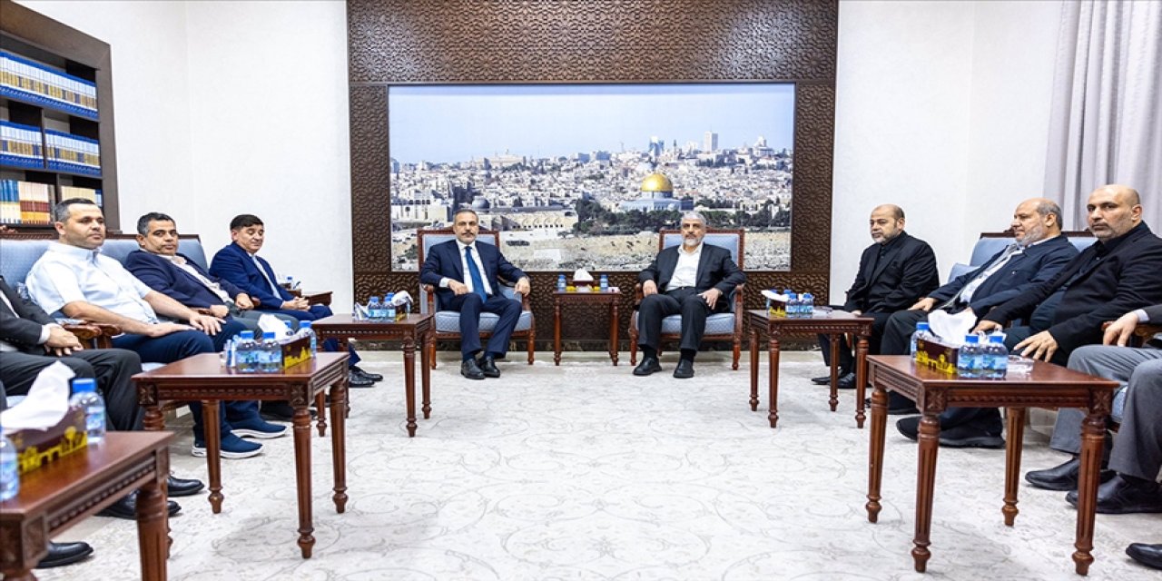 Bakan Fidan Hamas yöneticilerine taziyelerini iletti