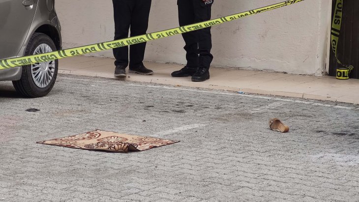 İpteki halıyı alırken 8'inci kattan düşen kadın öldü