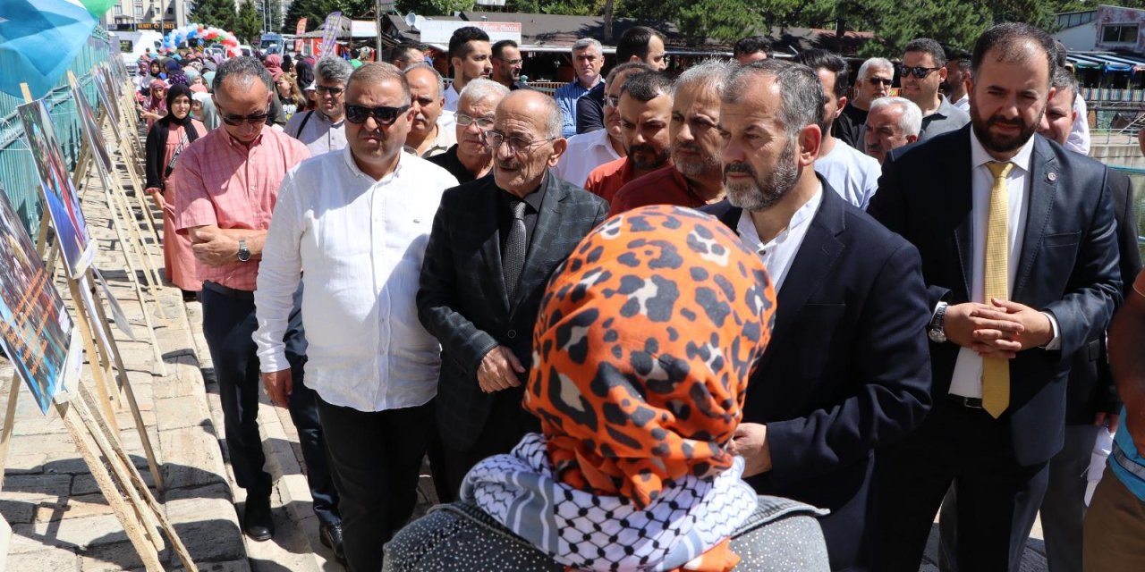 Konya'da bir ilçe mazlum coğrafyalar için seferber oldu