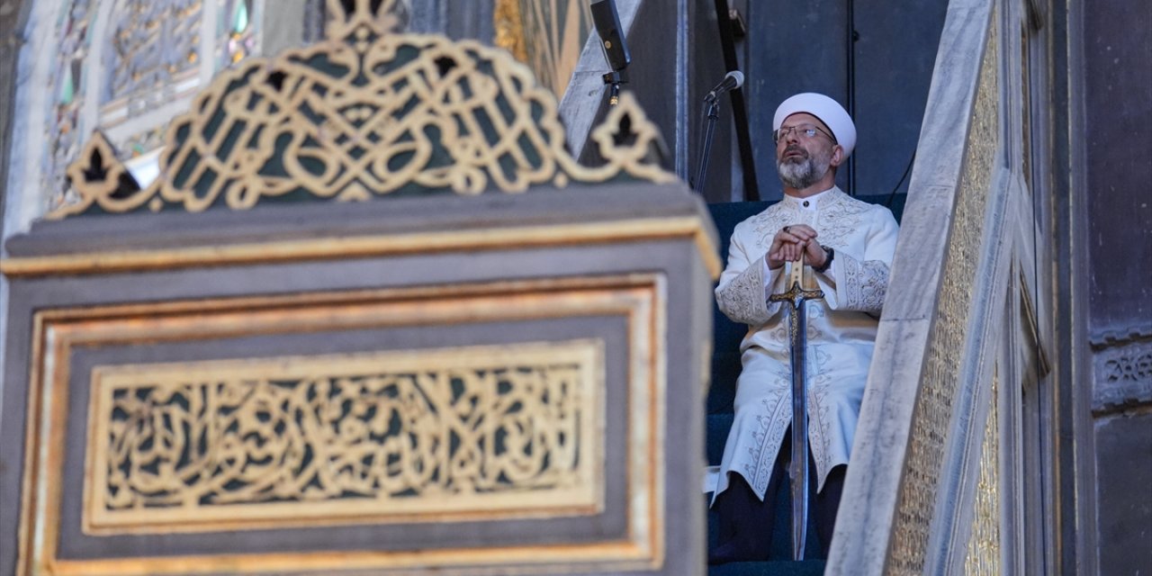 Ayasofya Camii'nde İsmail Haniye için gıyabi cenaze namazı