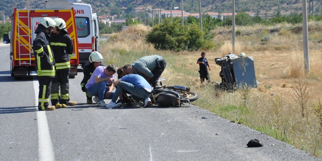 Konya’da feci kaza! Otomobilin çarptığı motosikletli Ayhan Şenoğlu öldü