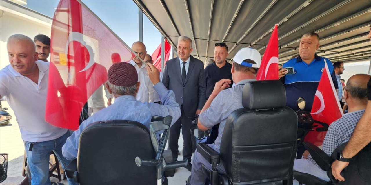 Konya Güneysınır’da 80 engelliye akülü araç verildi