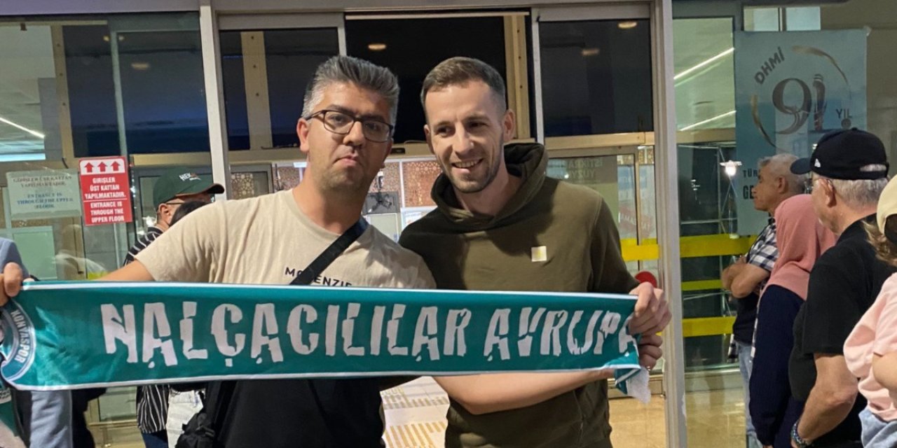 Konyaspor'un yeni transferi Nikola Boranijasevic Konya’da