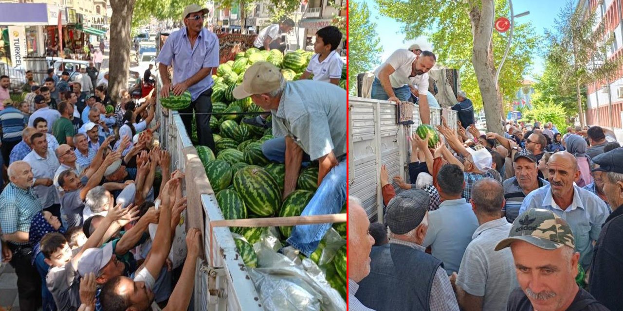 Ücretsiz olduğunu duyan koştu, 45 dakikada bitti