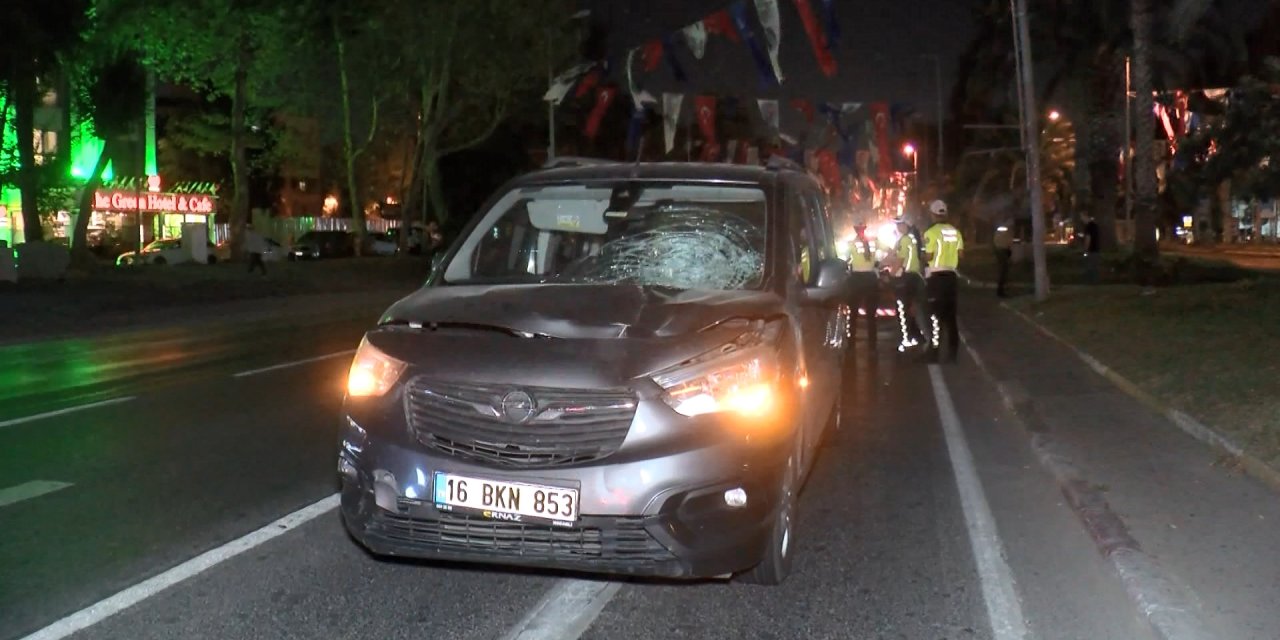 Çarptığı yaya öldü, aracını olay yerinde bırakıp kaçtı