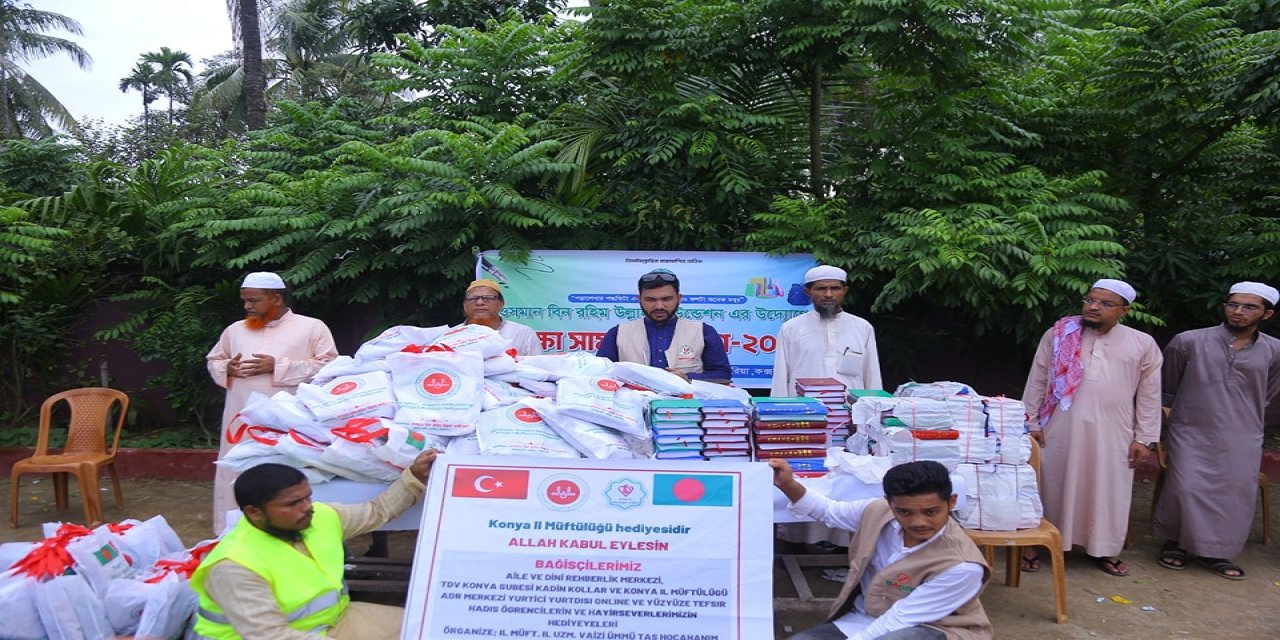Konya'dan uzanan el, yetimlerin yüzünü güldürdü
