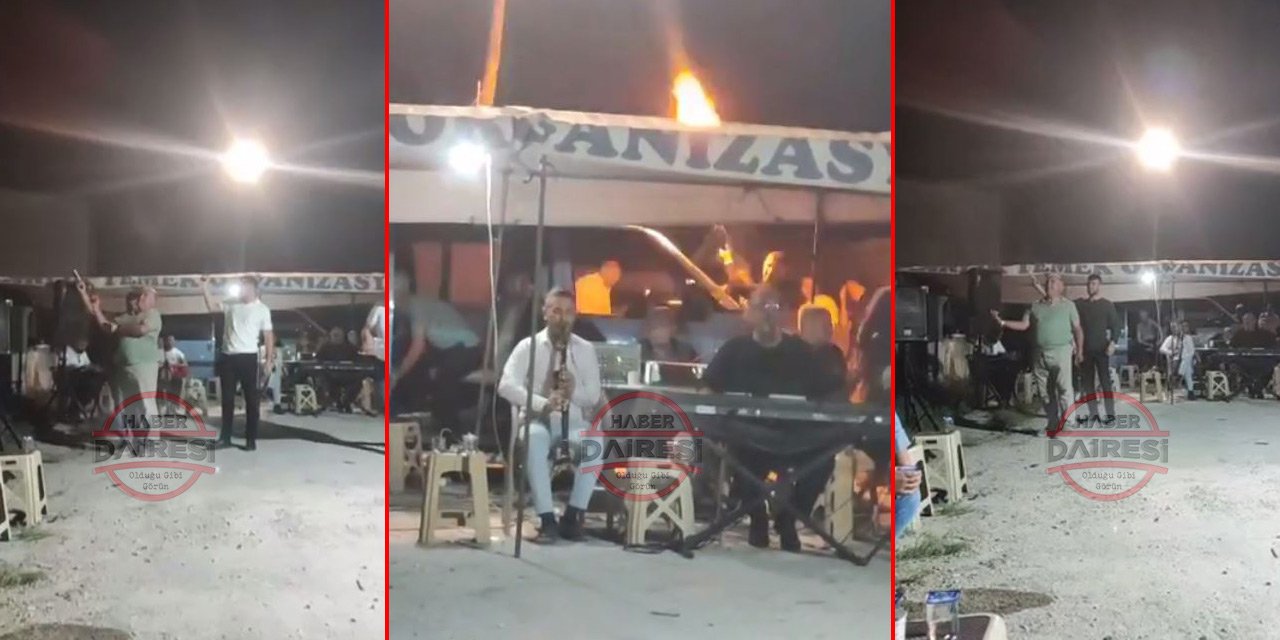 Konya’da düğünde yine aynı manzara! Peş Peşe ateşlendi