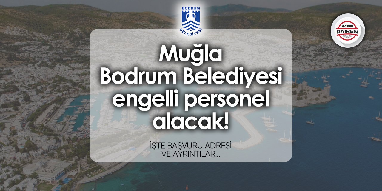 Bodrum Belediyesi iş ilanları 2024